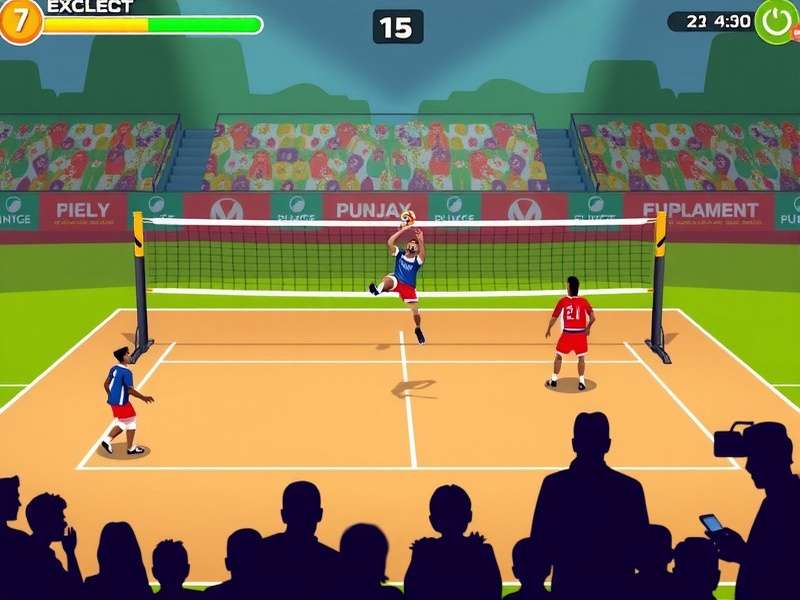 Punjabi Volley Hero tournament mode